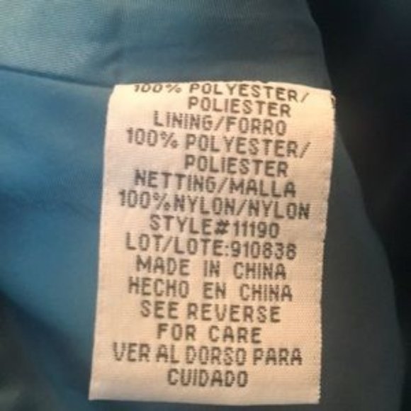 Morgan & Co Teal and Brown Short Party Dress 11/12 - Picture 5 of 5